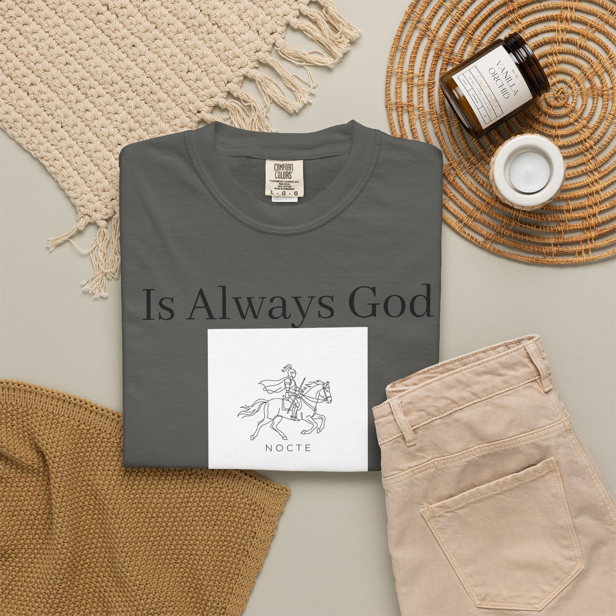 Unisex Garment-Dyed T-shirt